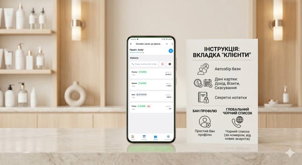 Забудьте про Excel: як вести клієнтську базу та історію візитів прямо у Telegram